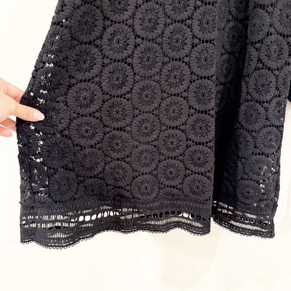 See By Chloe Black Lace Long Sleeve Dress size 34 - Picture 4 of 14